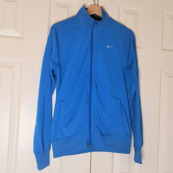 Nike Athletic Dept Full Zip Blue Jacket - Size L - Picture 3 of 13